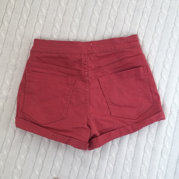 Forever 21 pink shorts - size 25 - Picture 2 of 3